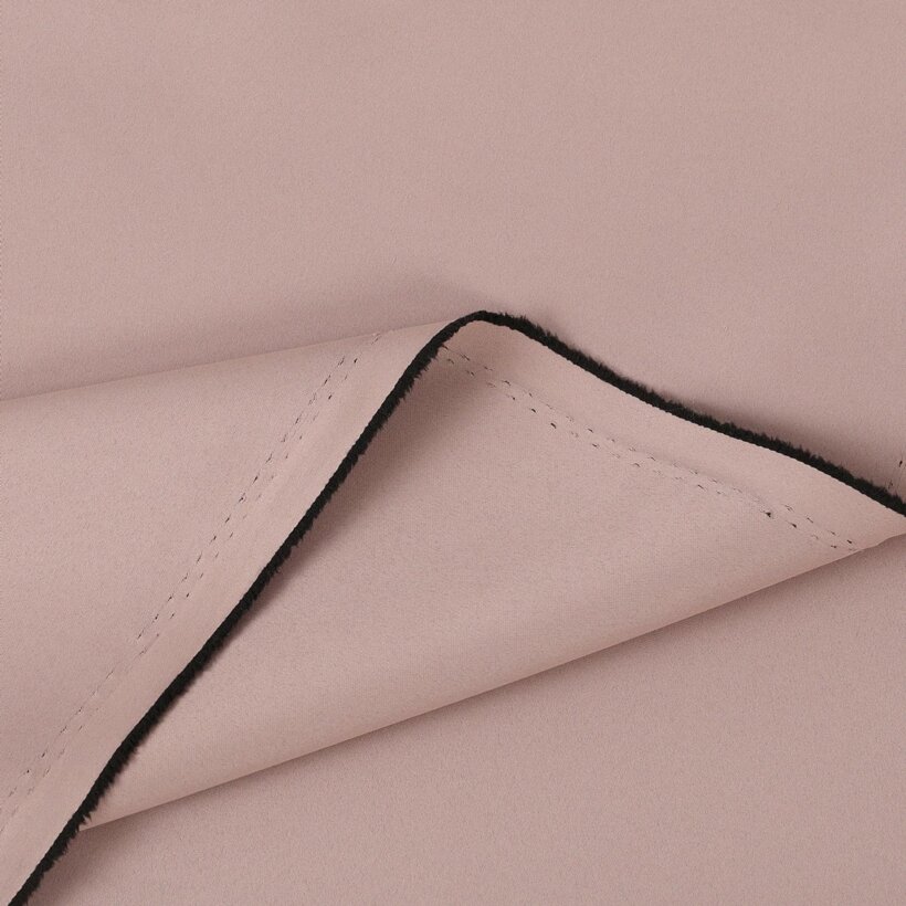 Verdunkelungsstoff Blackout mit Satin-Glanz - puderrosa