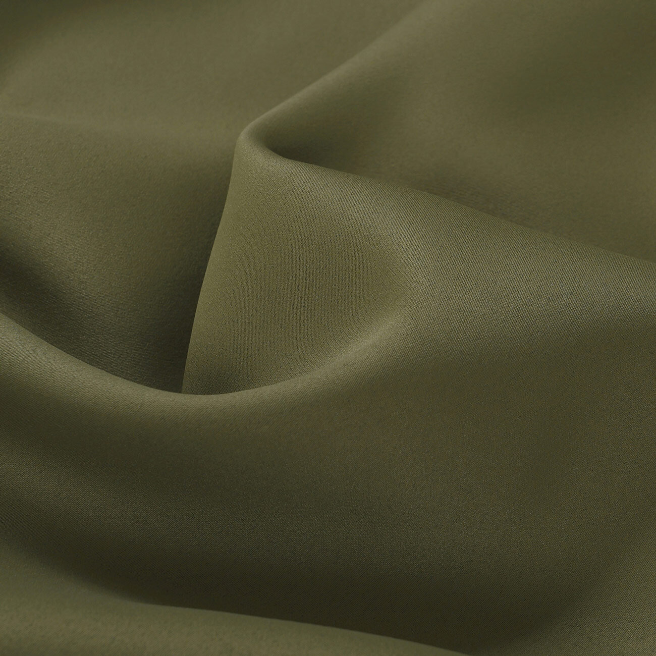 Verdunkelungsstoff Blackout mit Satin-Glanz - olivgrün