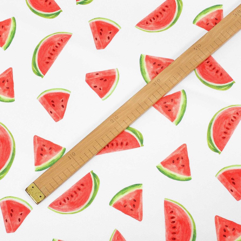 Teflonstoff für Tischdecken - Melone