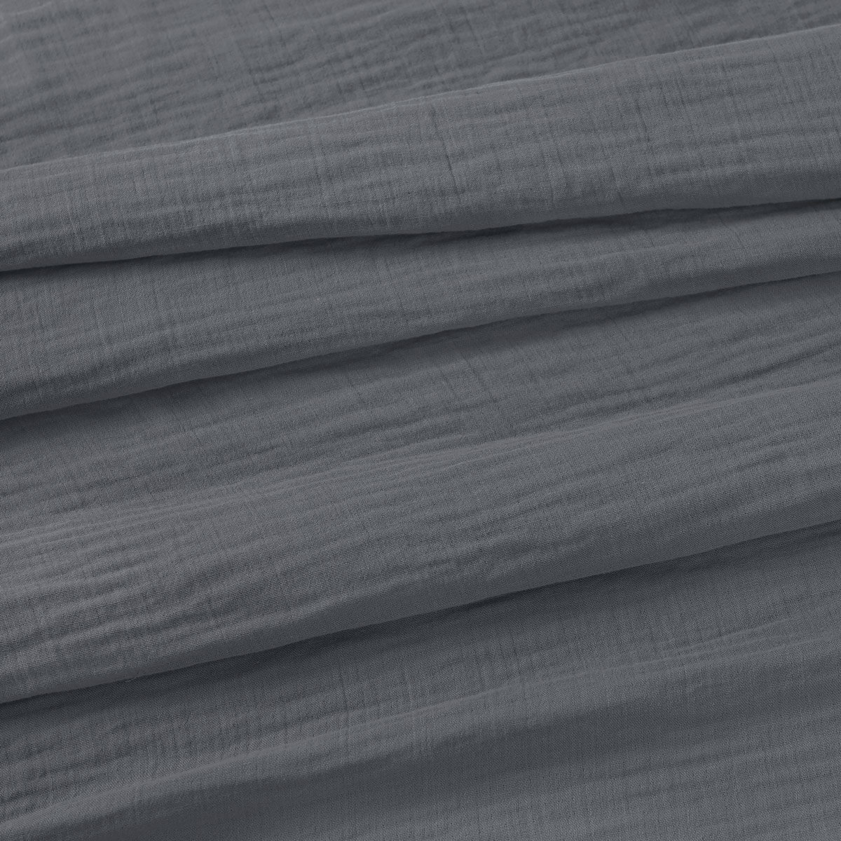 Musselinstoff – anthrazit
