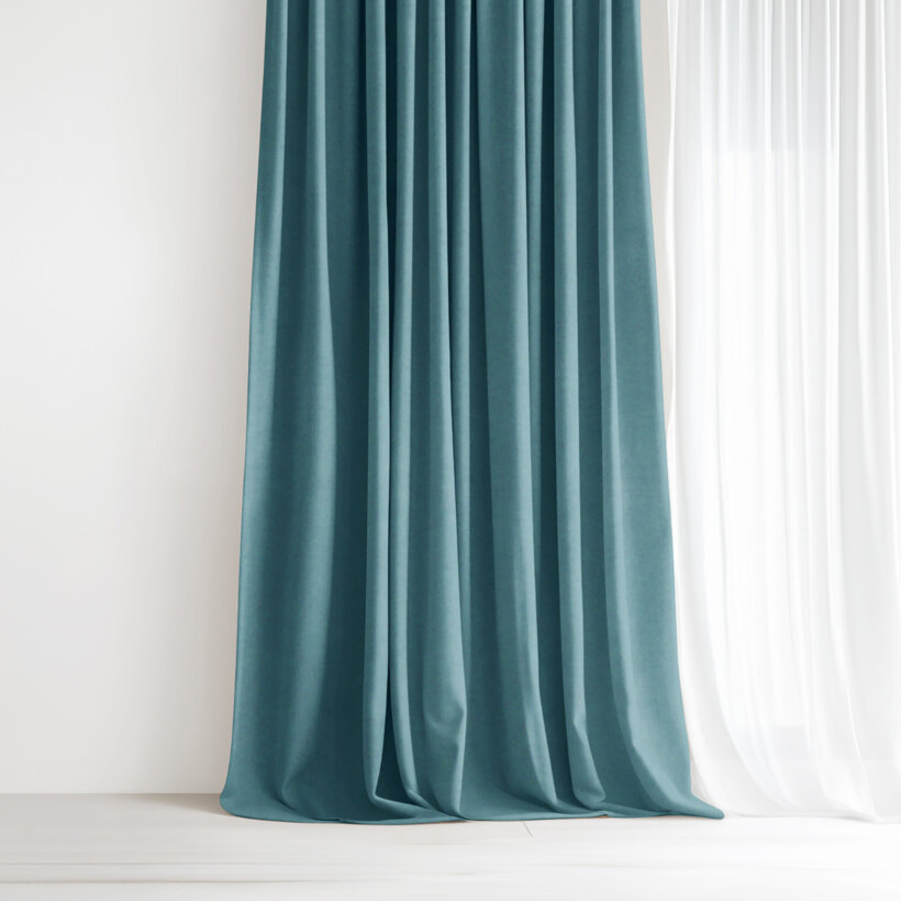 Dekorativer Vorhang Marbella - petrol