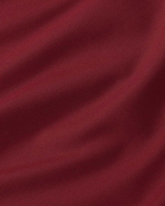 Weihnachtliche ovale Tischdecke Malaga - dunkel rot