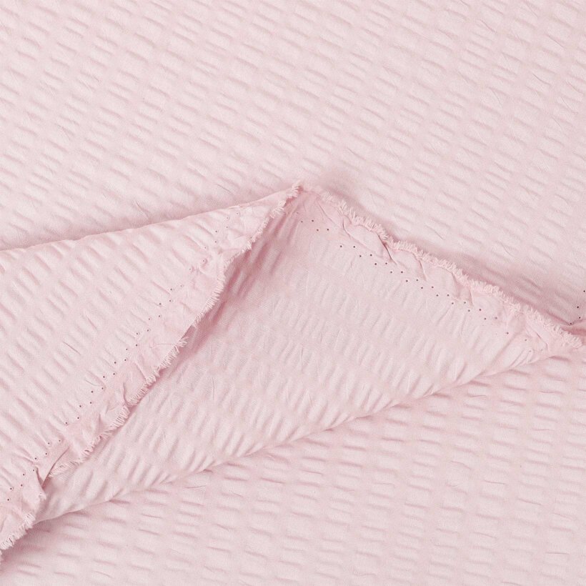 Seersucker - puderrosa