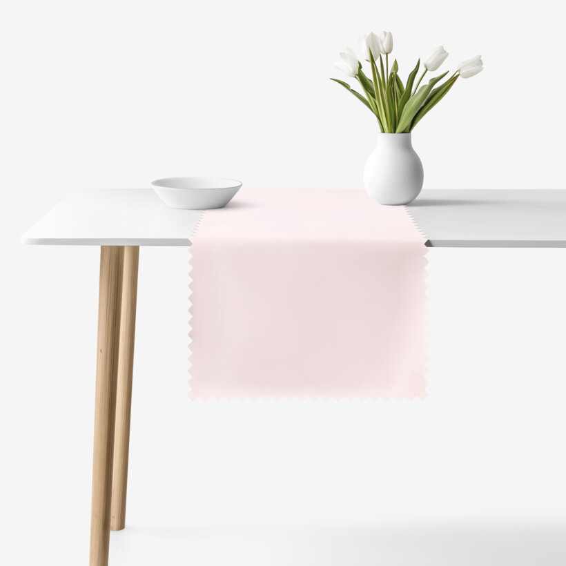 Teflon- Tischläufer - rosa