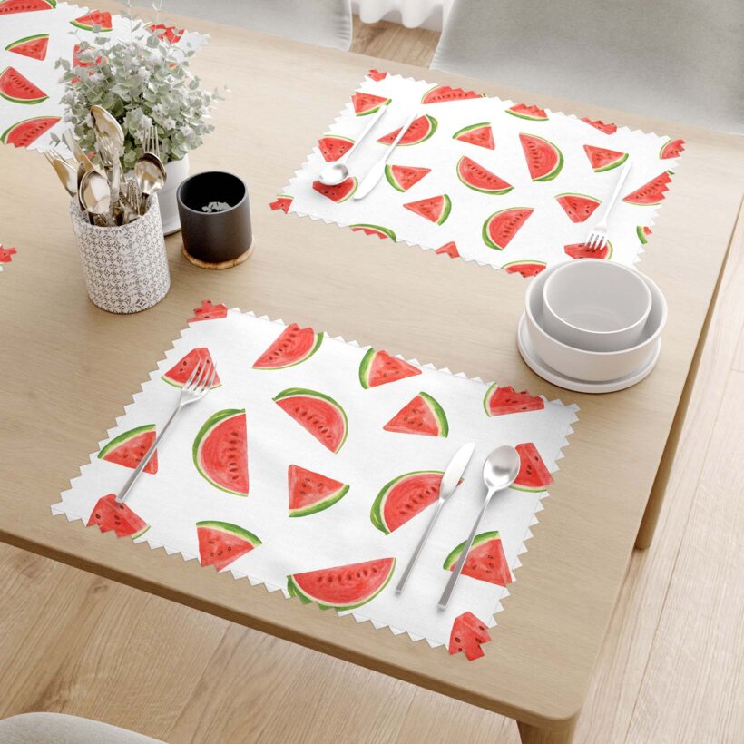 Tischset Teflon - Melone - 2 Stück