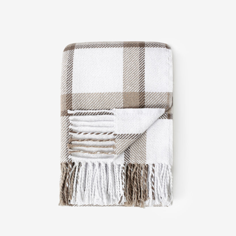 Plaid Karo - beigebraun