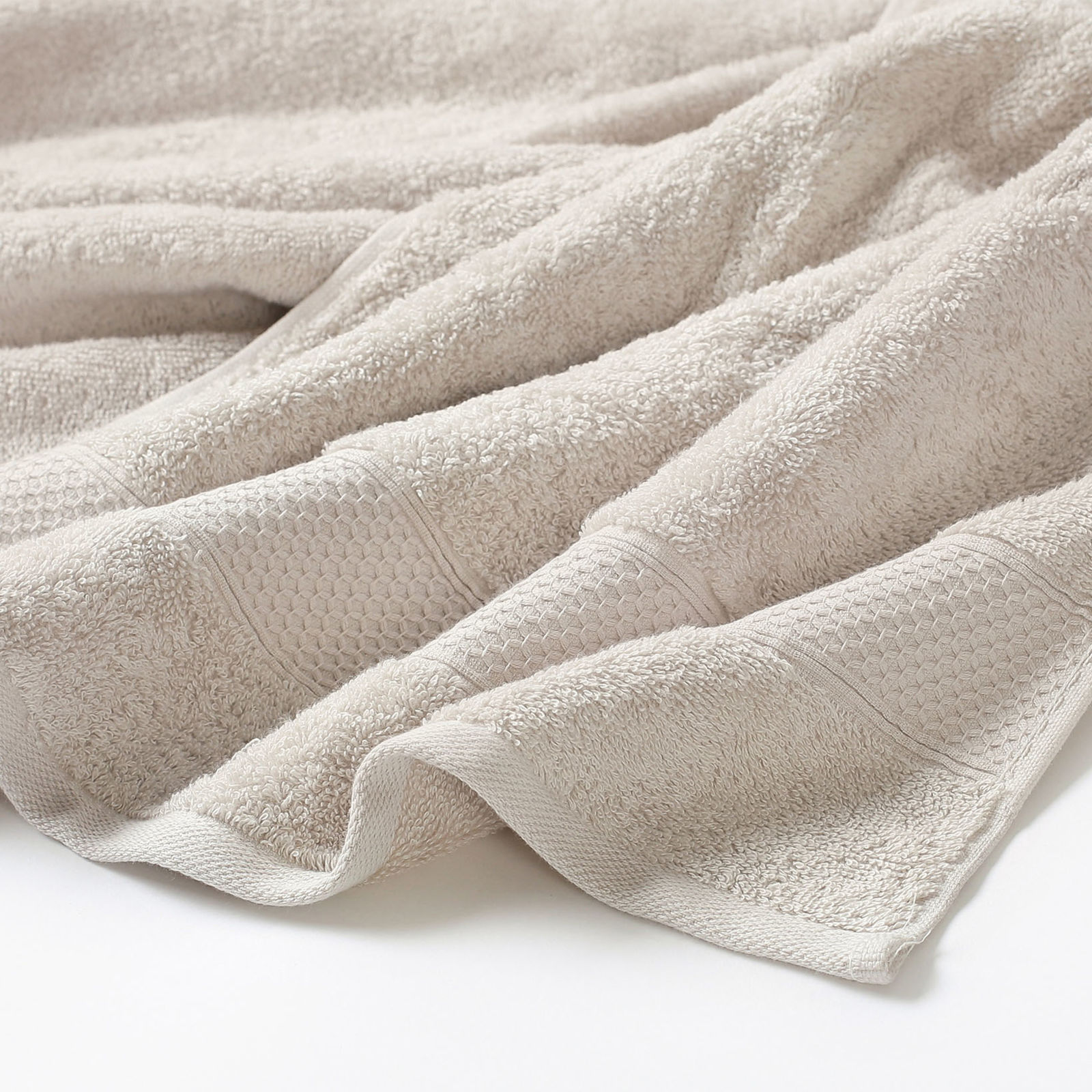 Bamboo Handtuch/Duschtücher Soft Lux - hellbeige