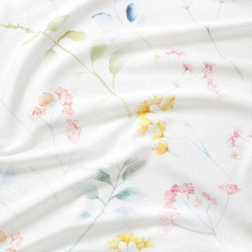 Mako-Satin - Aquarellwiese