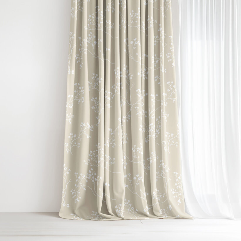 Dekorativer Vorhang – Kletterpflanzen