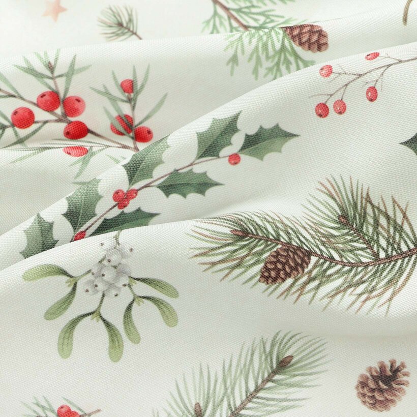 Weihnachtlicher Dekorativer Kissenbezug - Winterzweige