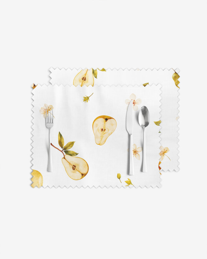 Teflon-Tischset - Birnengarten - 2 Stück