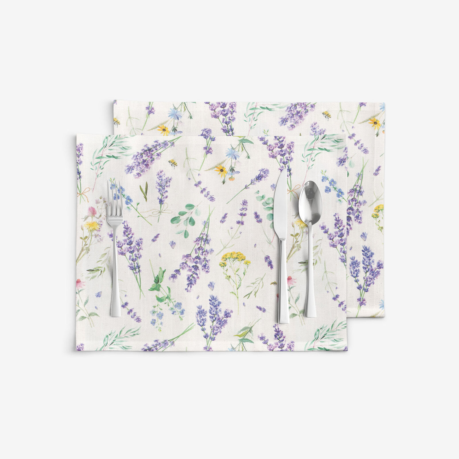 Tischset Valencia - Lavendelgarten - Set 2 Stück