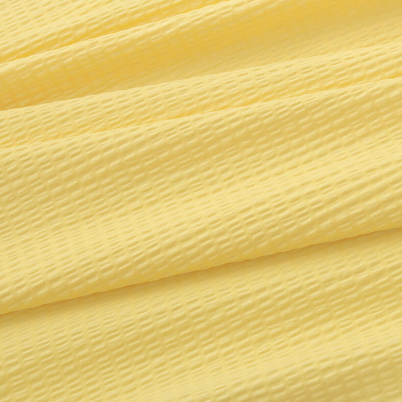 Seersucker Bettwäsche - gelb
