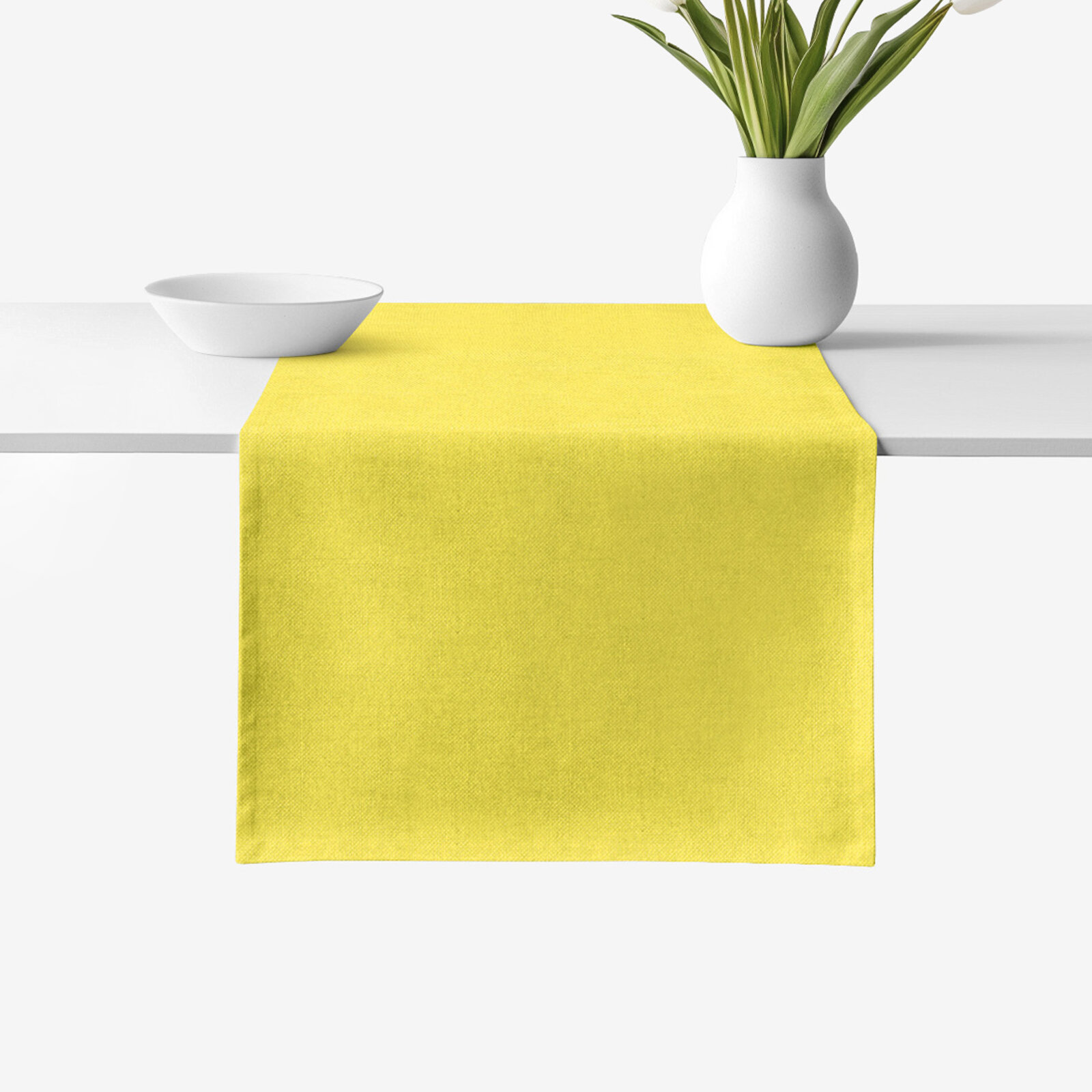 Tischläufer Malaga - limettengrün