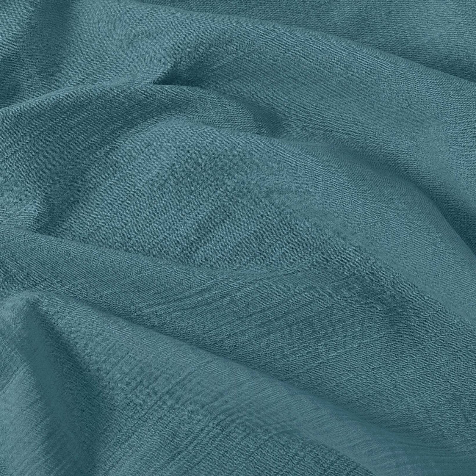 Musselinstoff – petrol