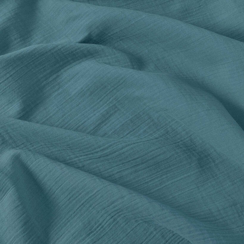 Musselinstoff – petrol