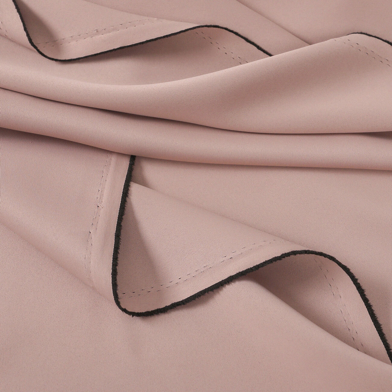 Verdunkelungsstoff Blackout mit Satin-Glanz - puderrosa