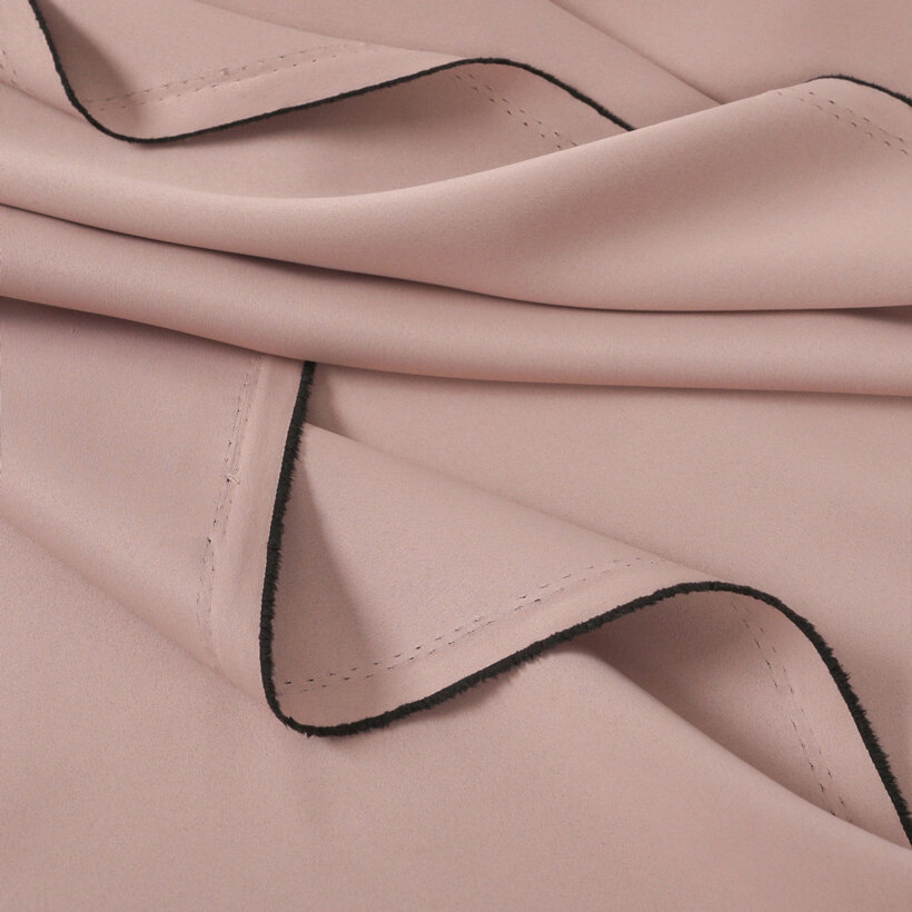 Verdunkelungsstoff Blackout mit Satin-Glanz - puderrosa