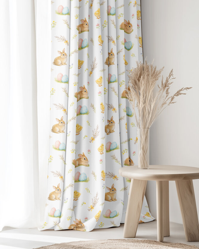 Ostern Dekorativer Vorhang – Frohe Ostern