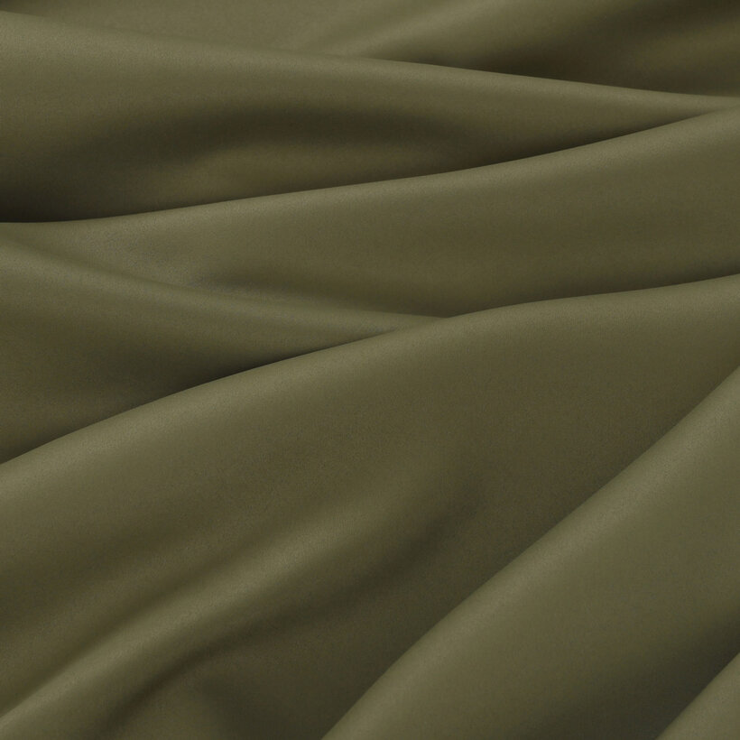 Verdunkelungsstoff Blackout mit Satin-Glanz - olivgrün
