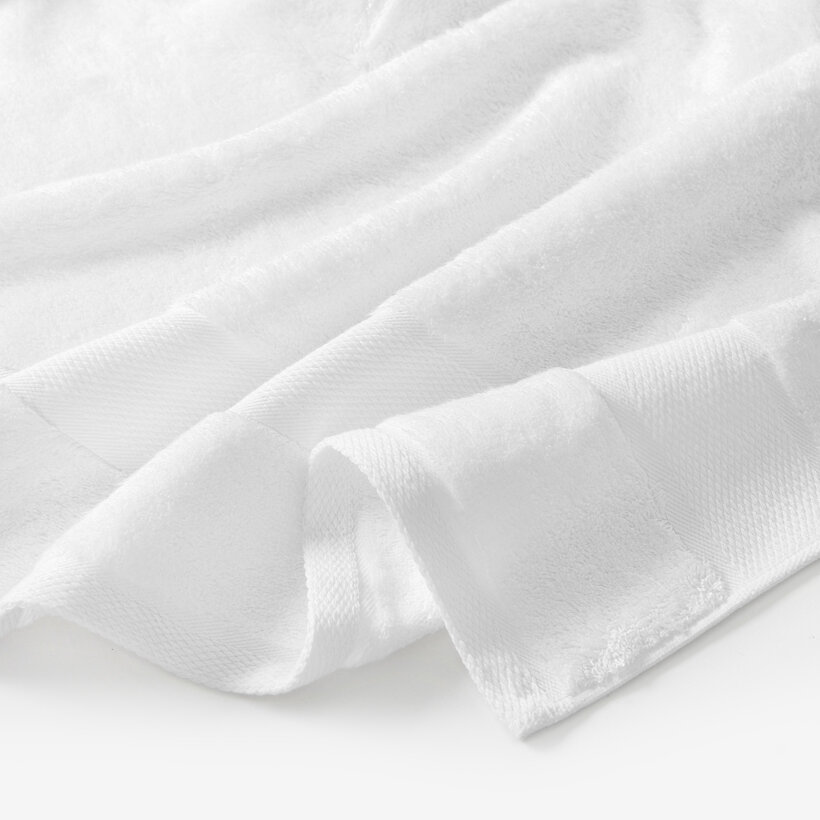 Bambus-Handtuch/Badetuch – burgunderrosa