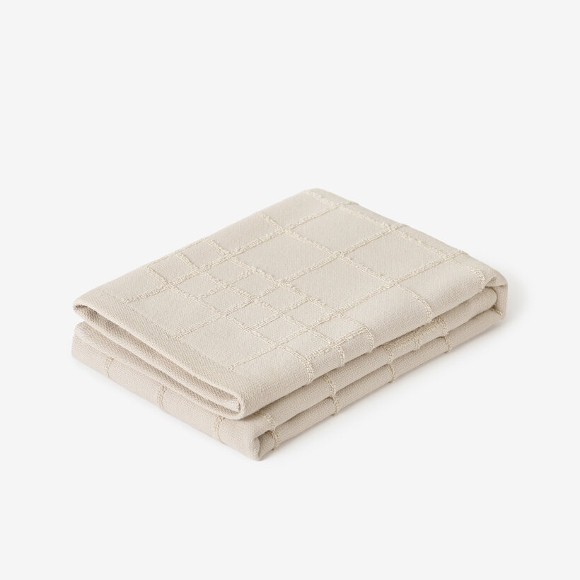 Küchen-Frottiertuch – beige