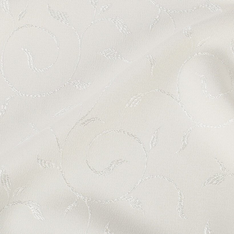 Teflonstoff für Tischdecken – creme mit großen Ornamenten