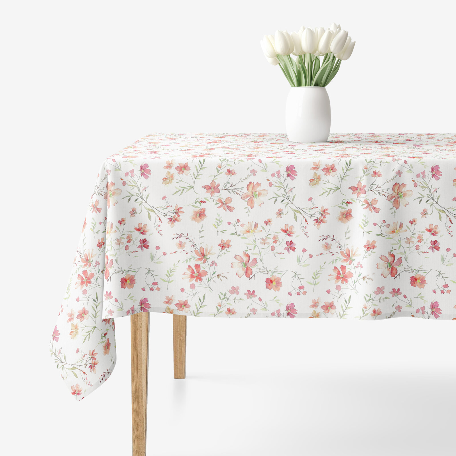 Eckige Tischdecke Valencia - Wiesenblumen