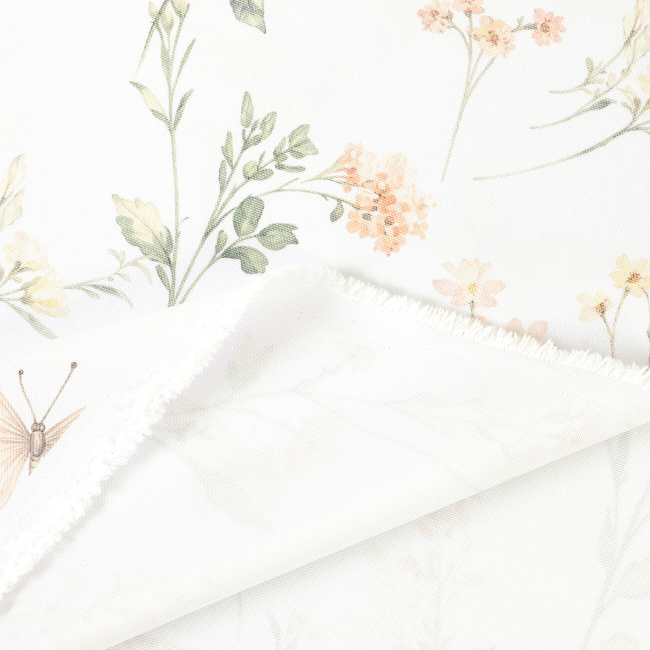 Teflonstoff für Tischdecken - Schmetterlingsgarten