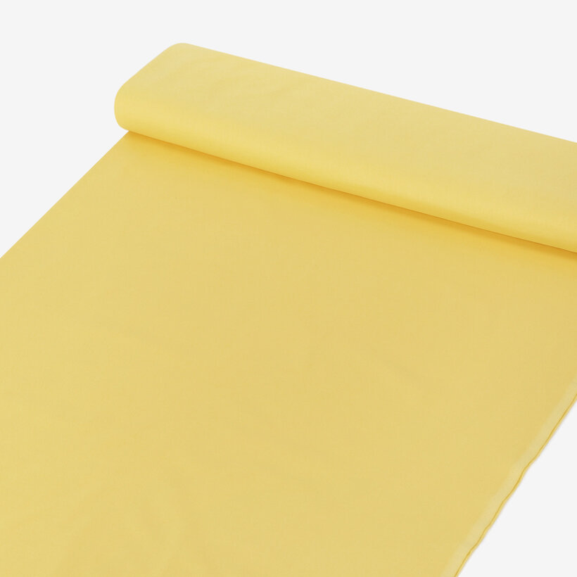 Baumwollstoff einfarbig Suzy - gelb