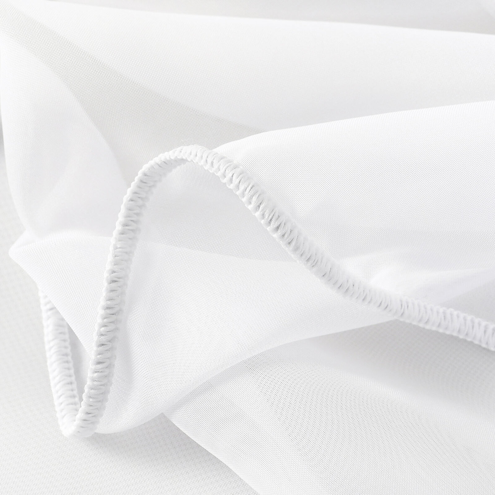 Glatter Voile – Weiß