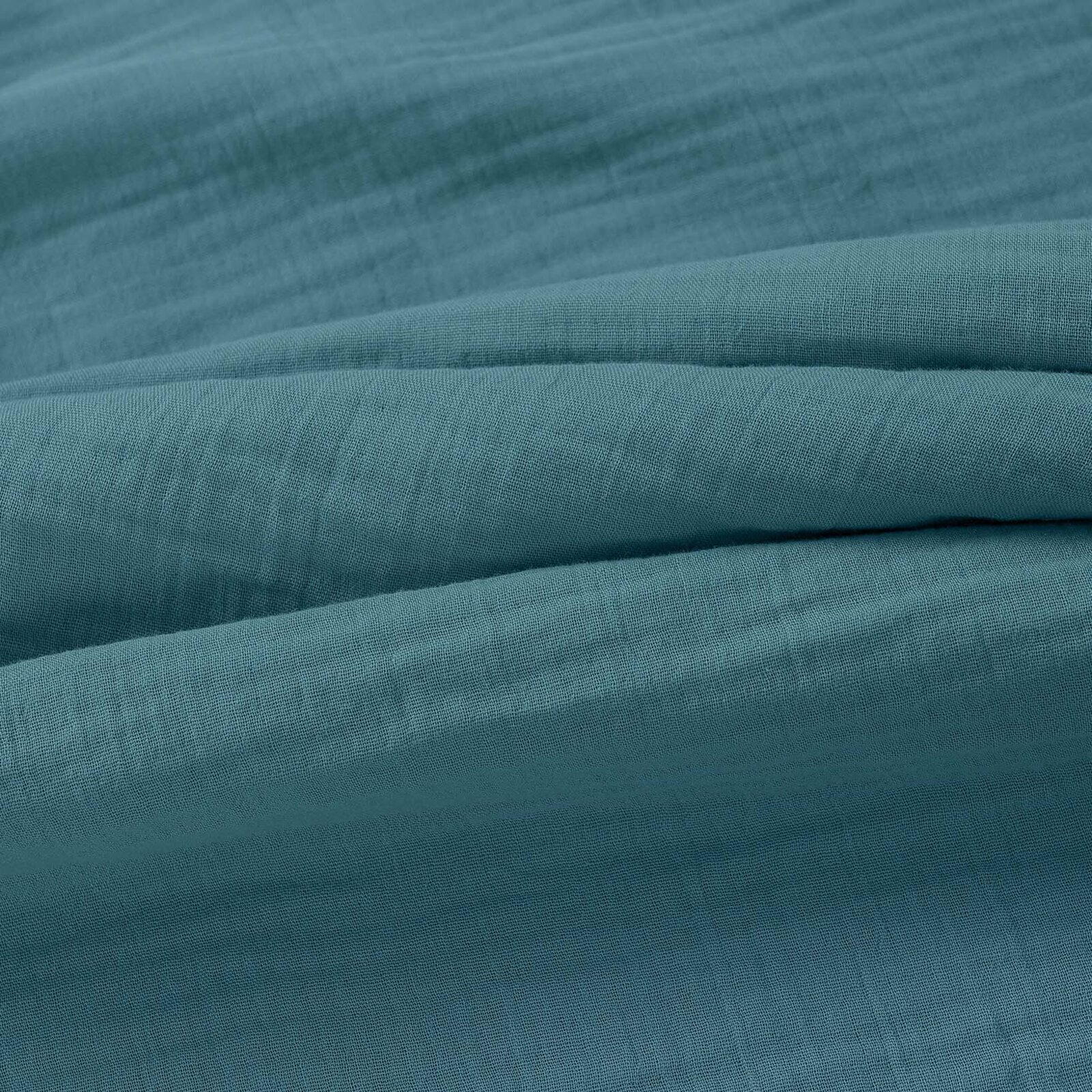 Musselinstoff – petrol