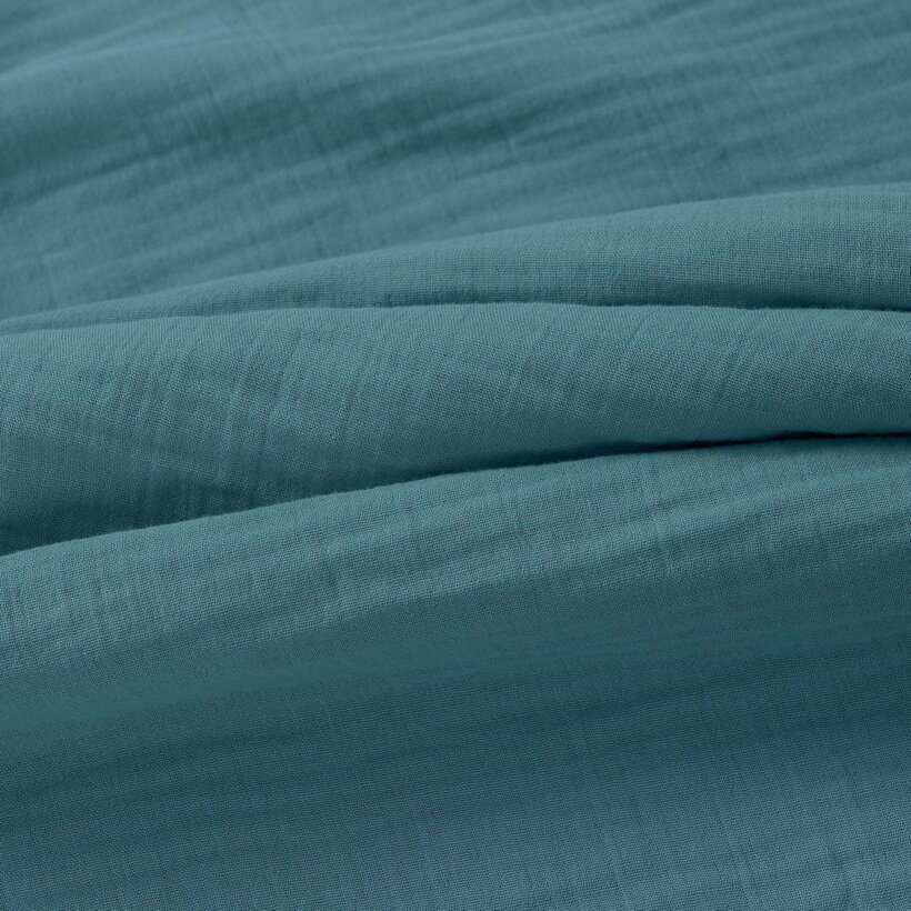 Musselinstoff – petrol