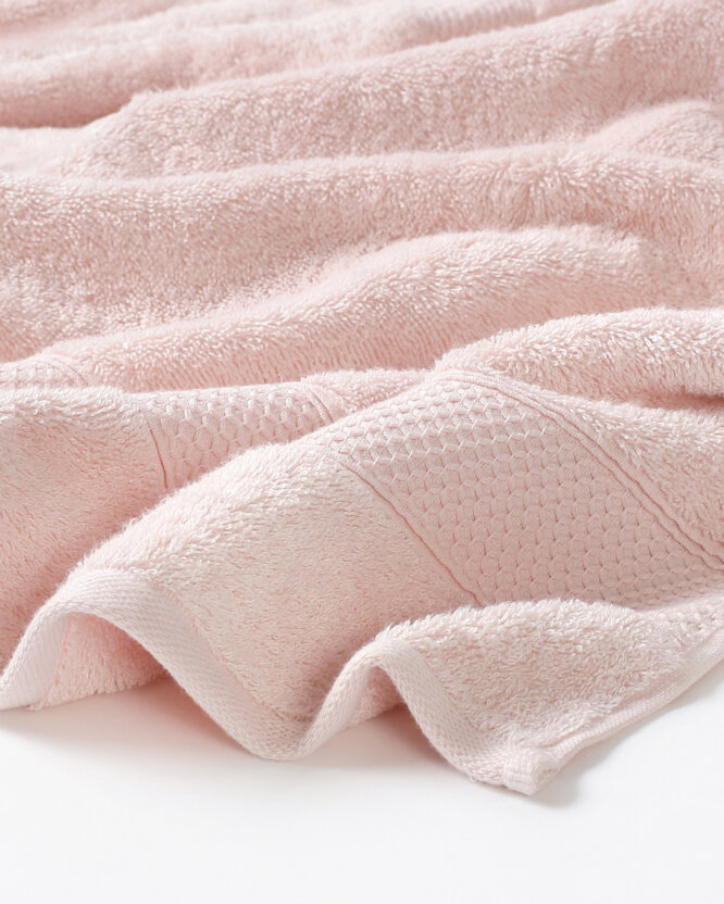 Bamboo Handtuch/Duschtücher Soft Lux - puderrosa