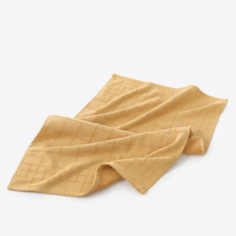 Küchen-Frottiertuch – senfgelb