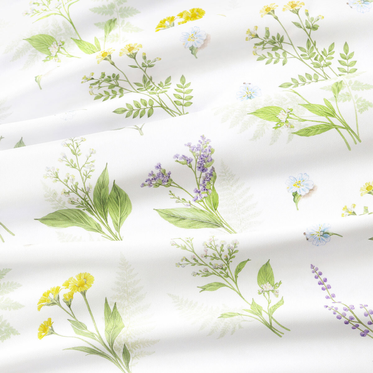 Runde Tischdecke Teflon - Waldblumen