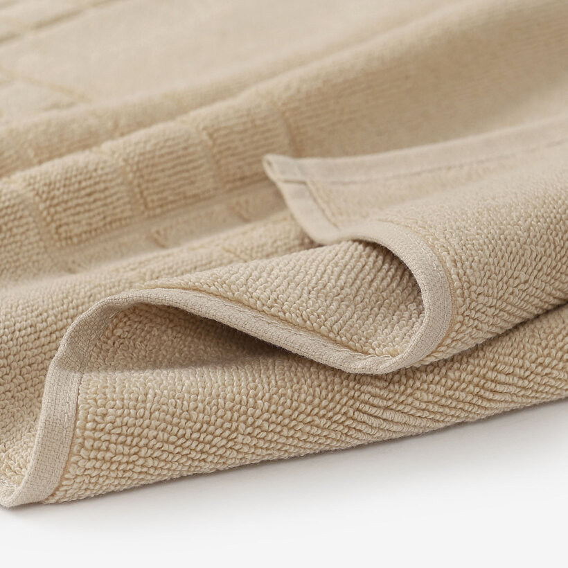 Frottier-Badematte Mozaika – beige