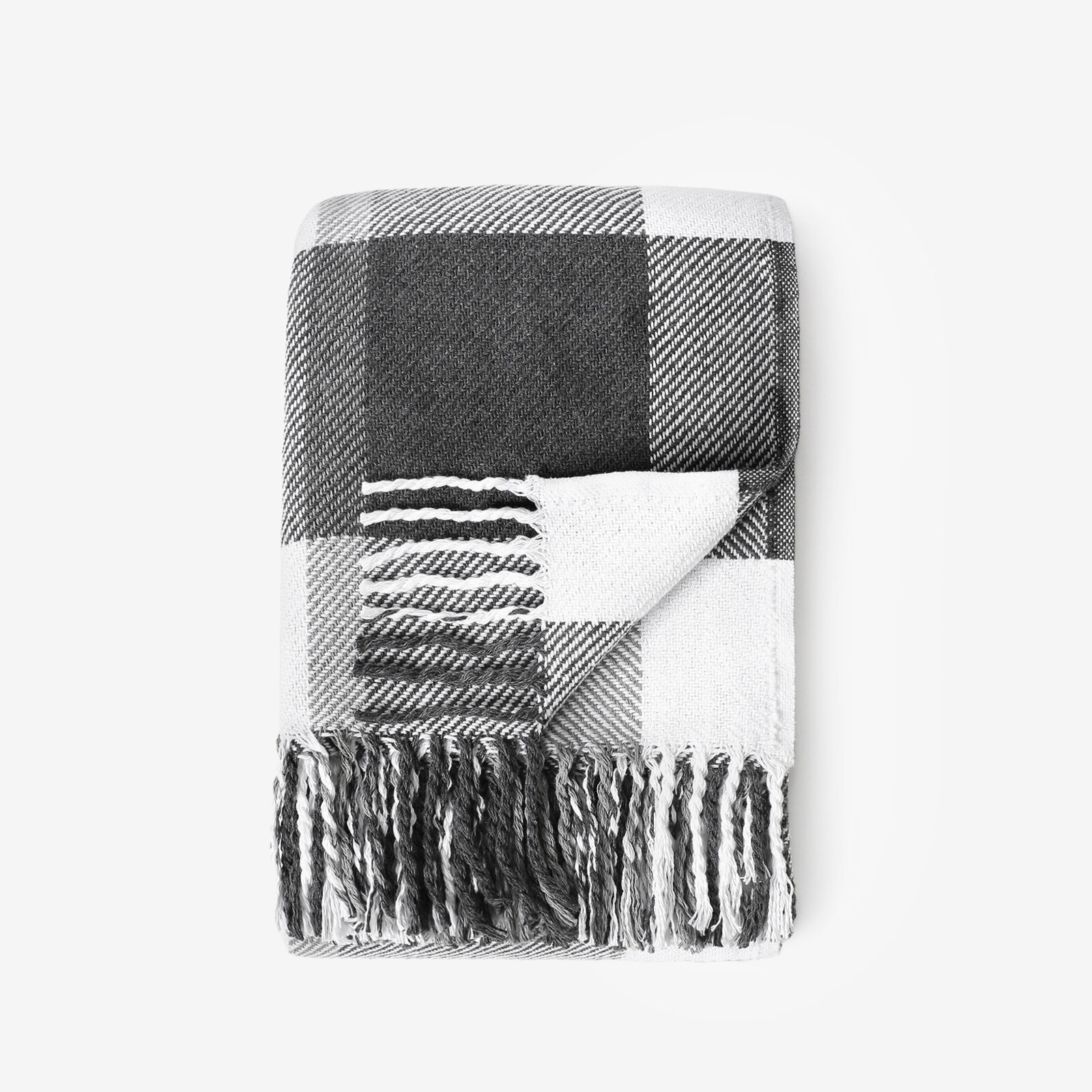 Plaid Karo - graphitgrau