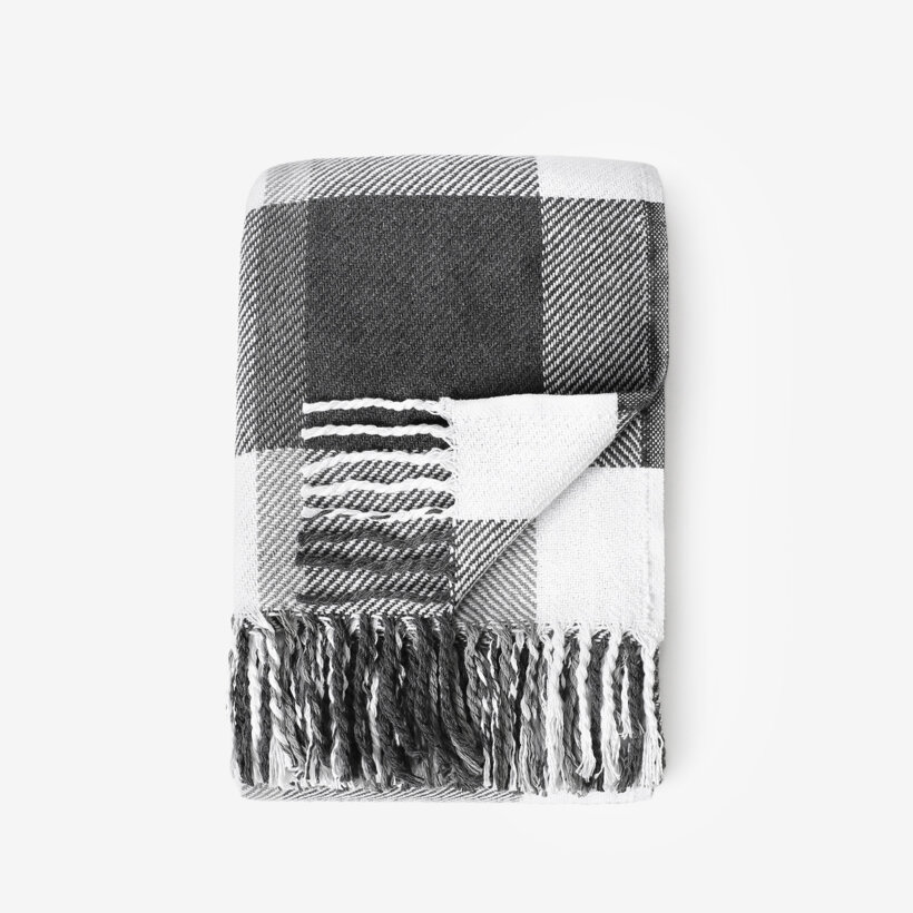 Plaid Karo - graphitgrau
