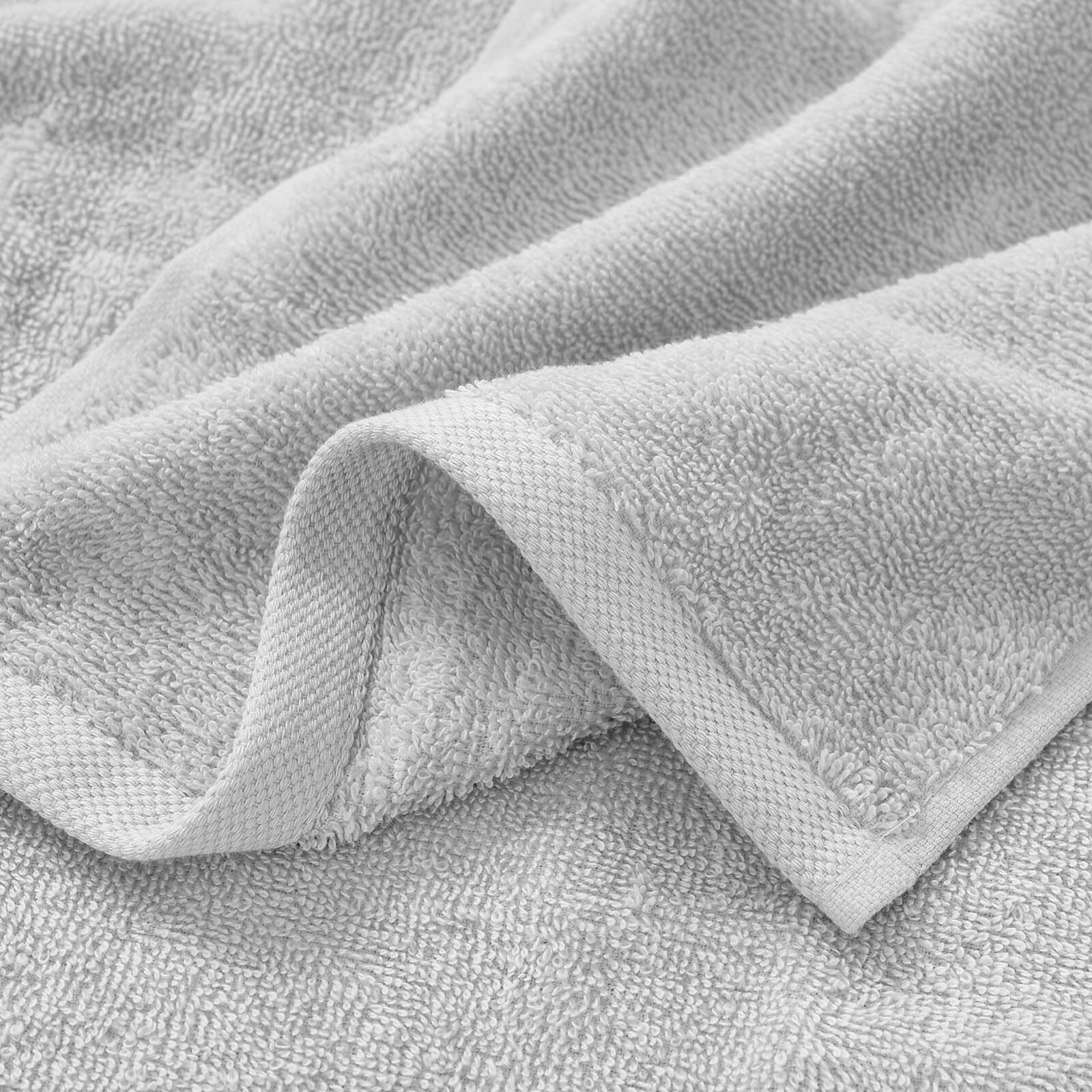 Kinder-Frottierhandtuch - Panda auf Hellgrau