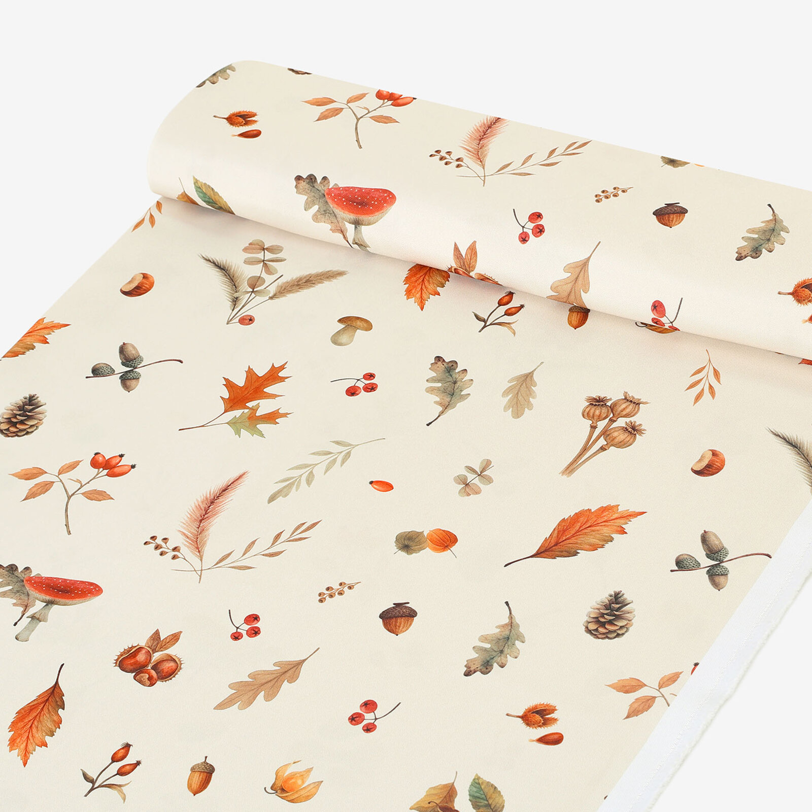 Teflonstoff für Tischdecken - Herbstliche Natur