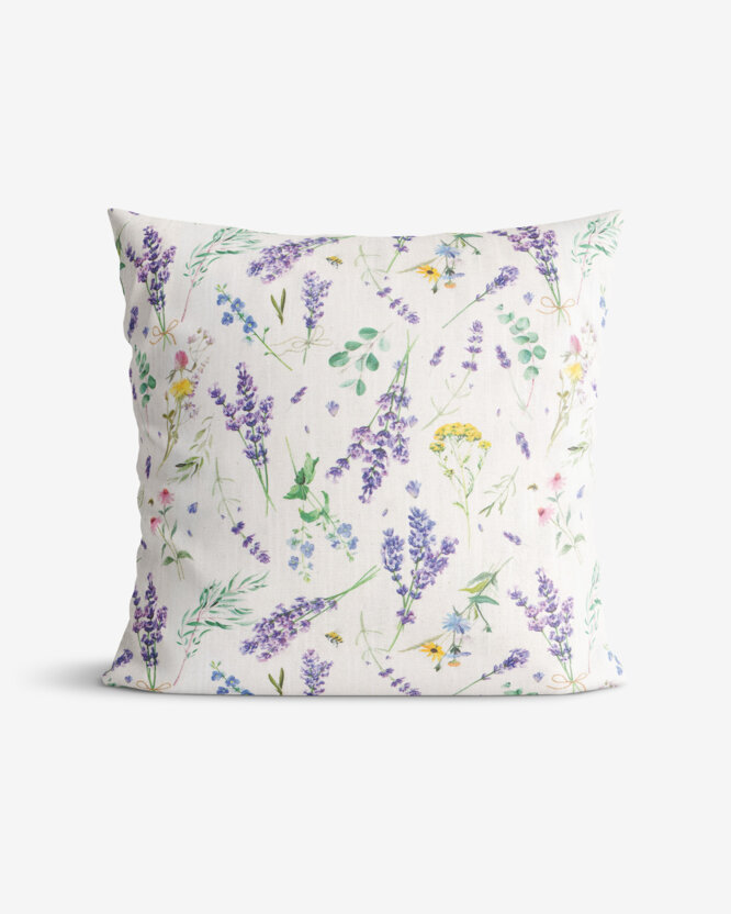Dekorativer Kissenbezug Valencia - Lavendelgarten