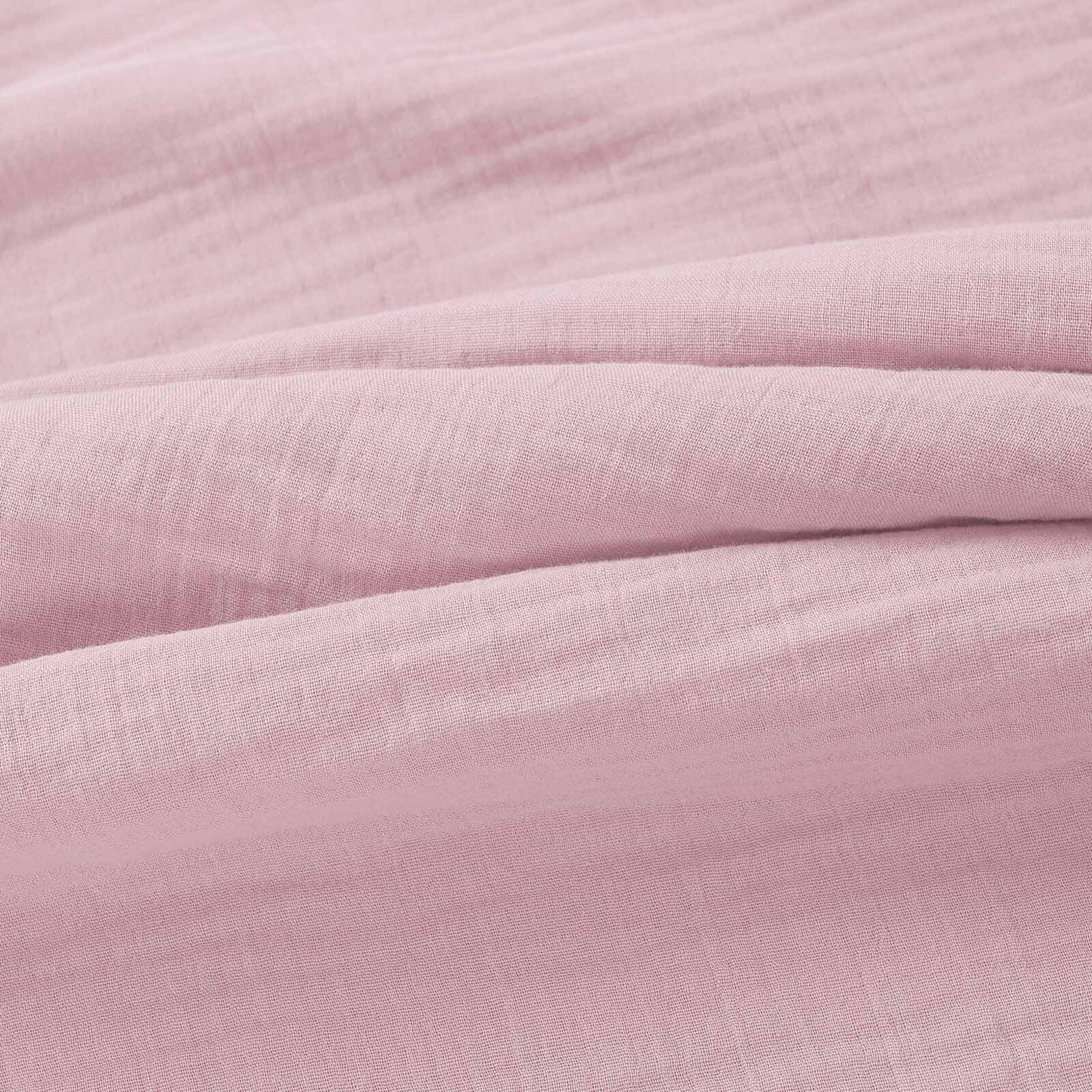 Musselinstoff – pastellrosa