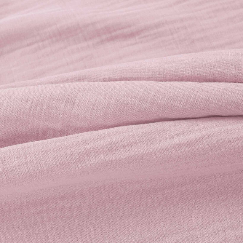Musselinstoff – pastellrosa