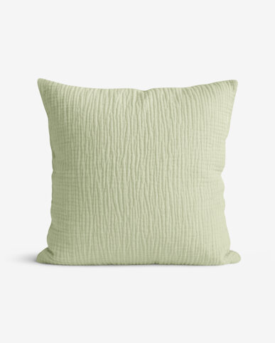 Musselin-Kissenbezug – hellsalbei