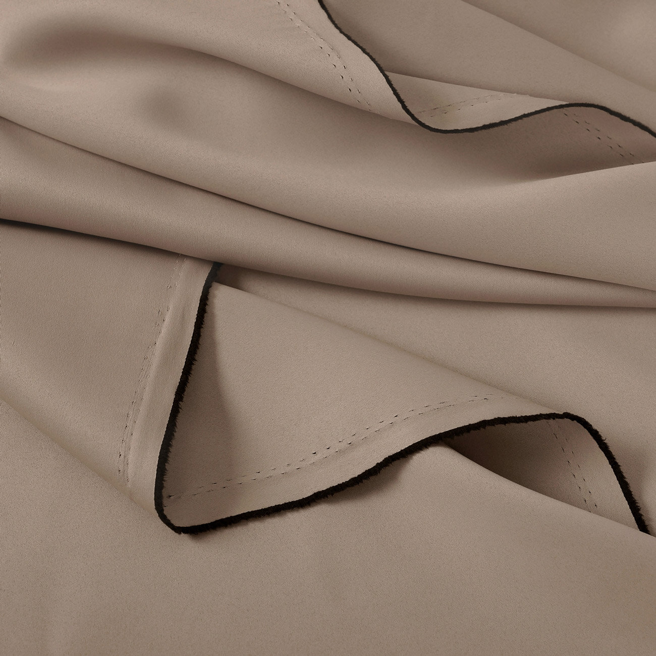 Verdunkelungsstoff Blackout mit Satin-Glanz - kaschmirfarben