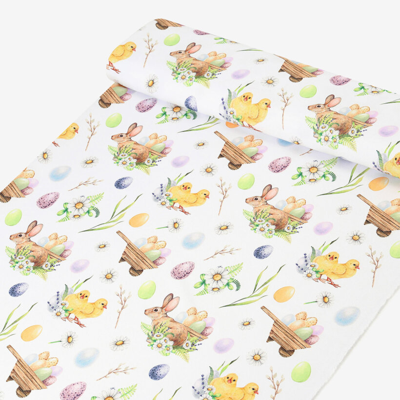 Ostern Teflonstoff für Tischdecken - Ostersymbole