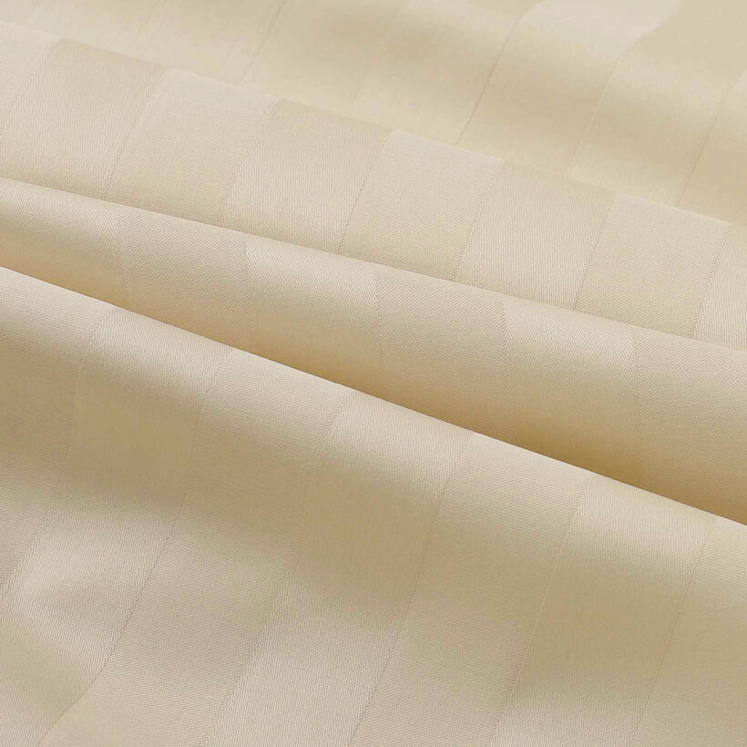 Damast - goldene Streifen mit Satin-Glanz