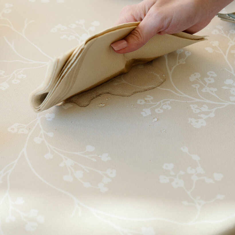 Eckige Teflon-Tischdecke - Kletterpflanzen