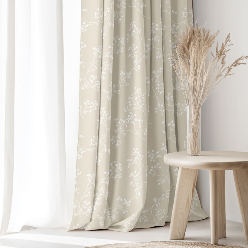 Dekorativer Vorhang – Kletterpflanzen